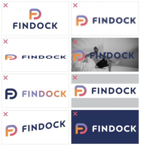 how not to use findock logo