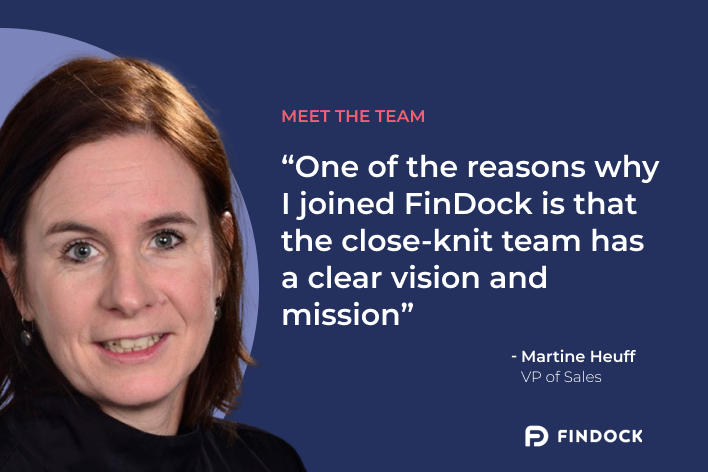 Welcome to the team: Martine Heuff, VP of Sales